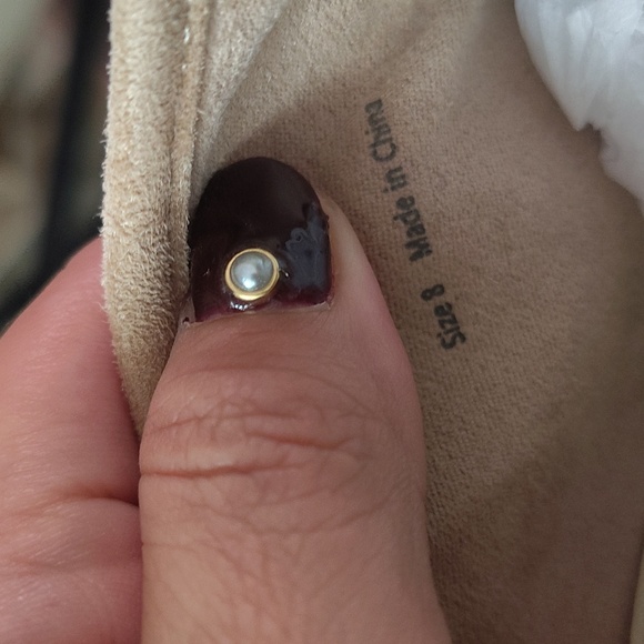 Dolce Vita Beige Braided Pointed Toe Leather Mules Size Woman's 8 - Picture 12 of 15